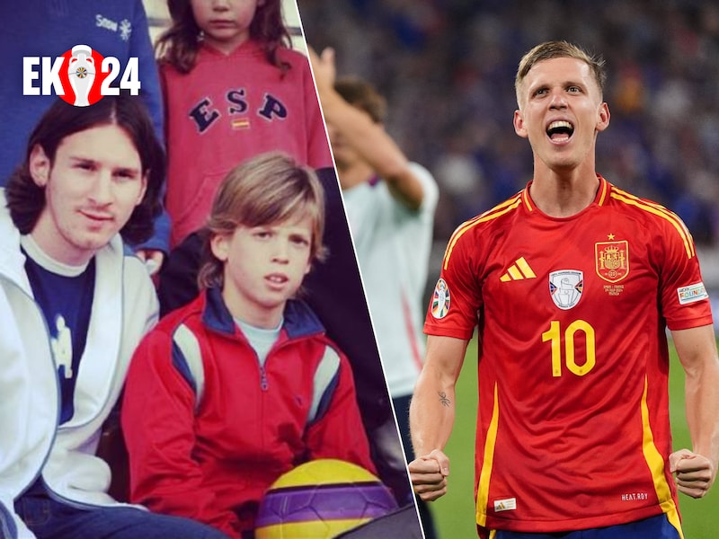 Hij wilde niet op de foto met Messi en koos op z’n 16de voor... Dinamo Zagreb: wie is Dani Olmo, de Spaanse nummer tien op het EK?
