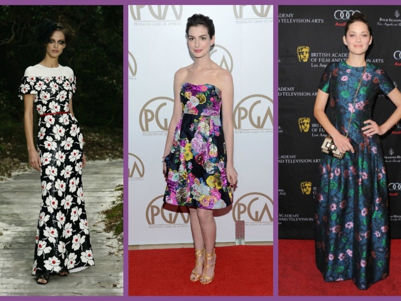 De bommajurk op de catwalk van Chanel, maar ook bij Anne Hathaway en Marion Cotillard.