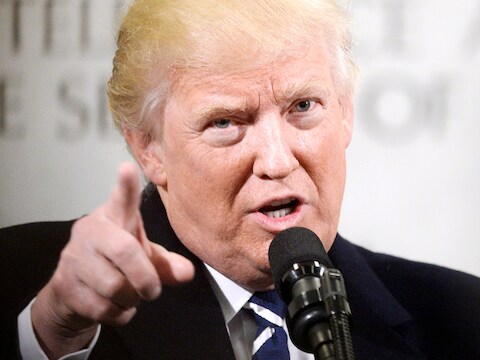 De nieuwe Amerikaanse president Donald Trump.