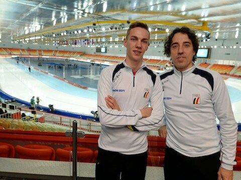 Bart Veldkamp naast Bart Swings