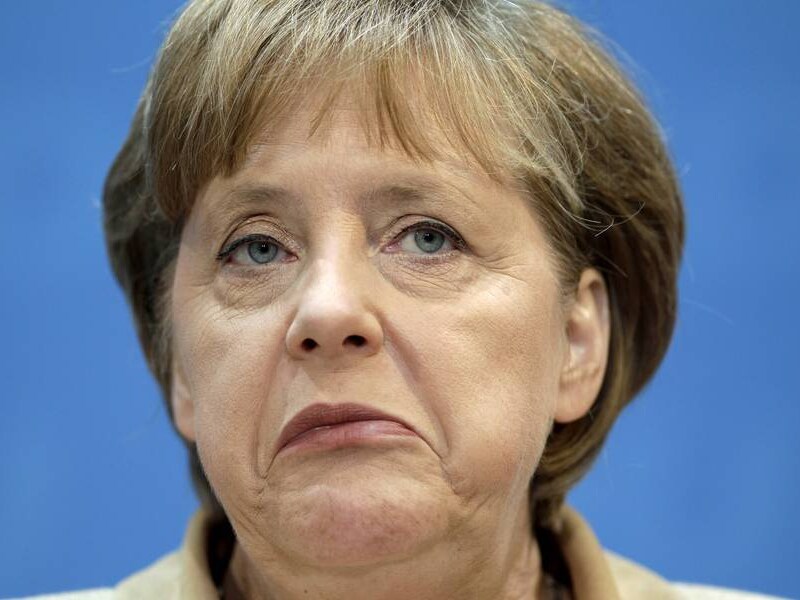 Angela Merkel.