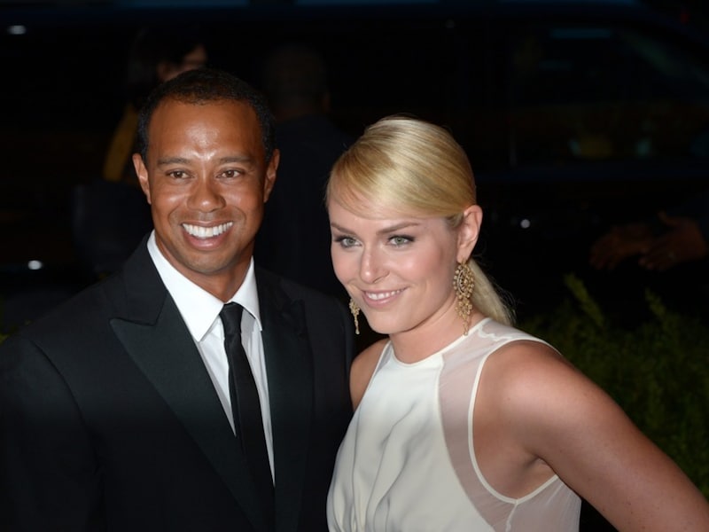 Tiger Woods en zijn vriendin Lindsey Vonn.