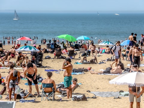 Er kwamen heel wat bezoekers naar de kust deze zomer.