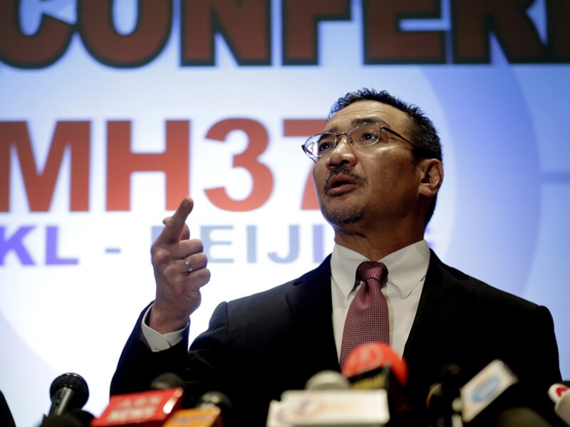 De Maleisische minister van Transport Hishamuddin Hussein.