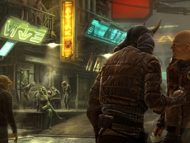 'Star Wars 1313', een van de games die niet mochten zijn.