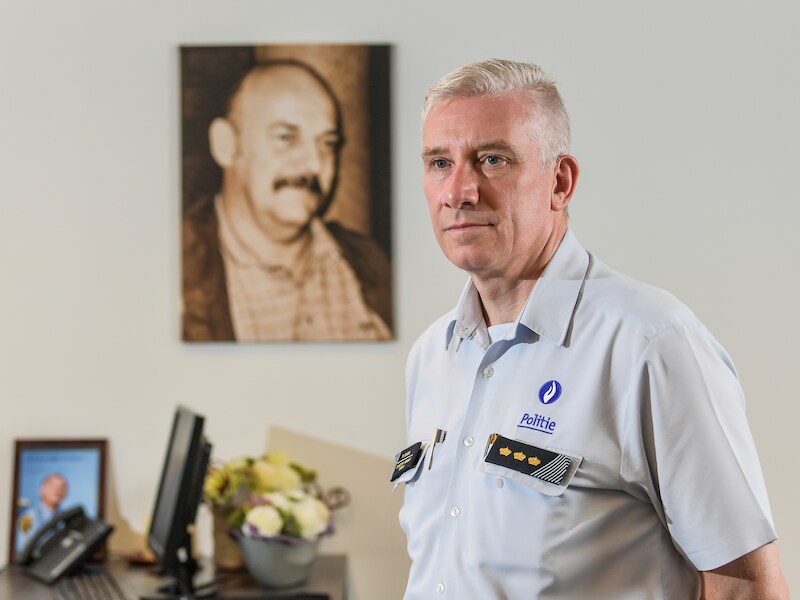 Korpschef Dirk Claes.