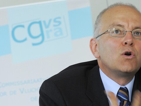 Commissaris-generaal voor vluchtelingen en staatlozen, Dirk Van den Bulck.