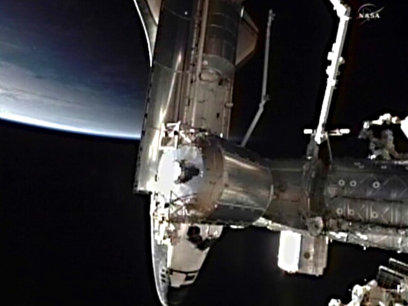 Het Internationaal Ruimtestation (ISS).