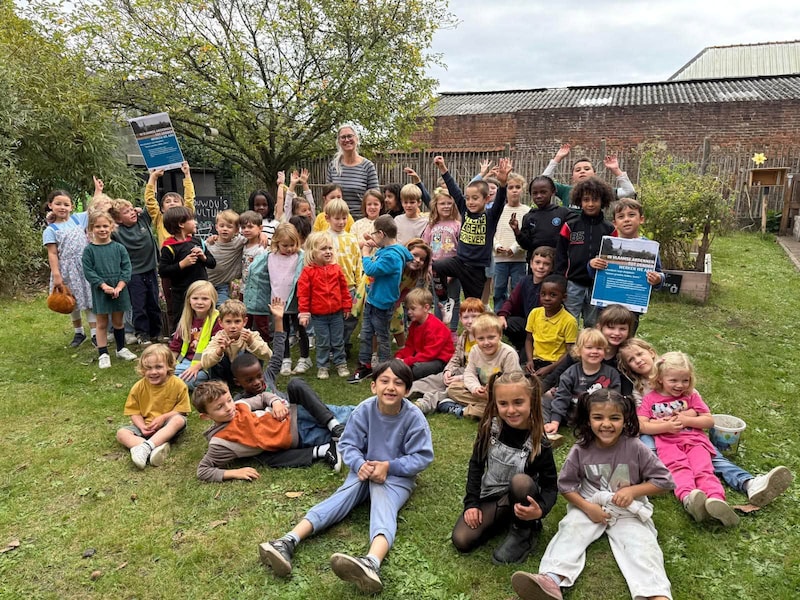 De kleuterschool van Woubrechtegem gooide onlangs de deuren open voor kinderen van de andere kleuterafdelingen en leerlingen van het eerste leerjaar.