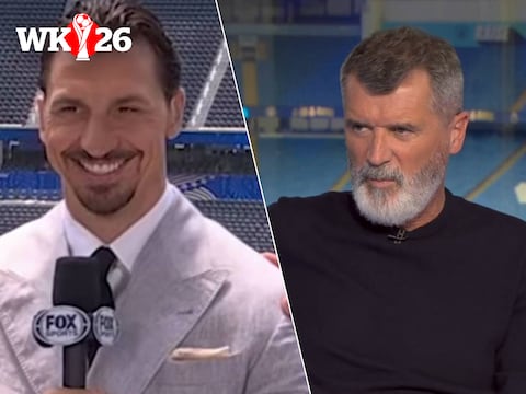 Zlatan - Fox Sports - World Cup 2026 / Rechts: ITV-analist Roy Keane.