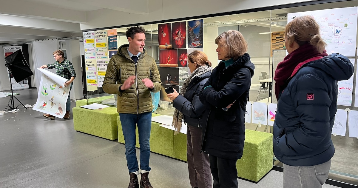 Franse onderwijsdelegatie op bezoek bij Crescendo CVO: “Soft skills en inclusie zijn echte eyeopener