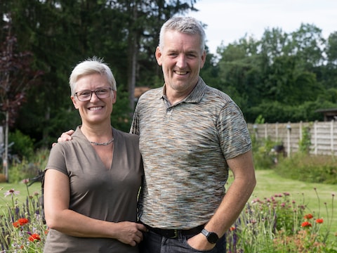 Daisy De Moor samen met Leo Verelst, de burgemeester van Nijlen.