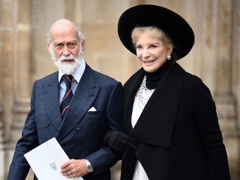 Prins en prinses Michael van Kent.