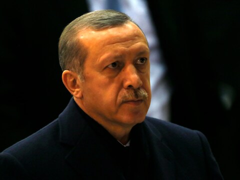 De Turkse premier Erdogan.