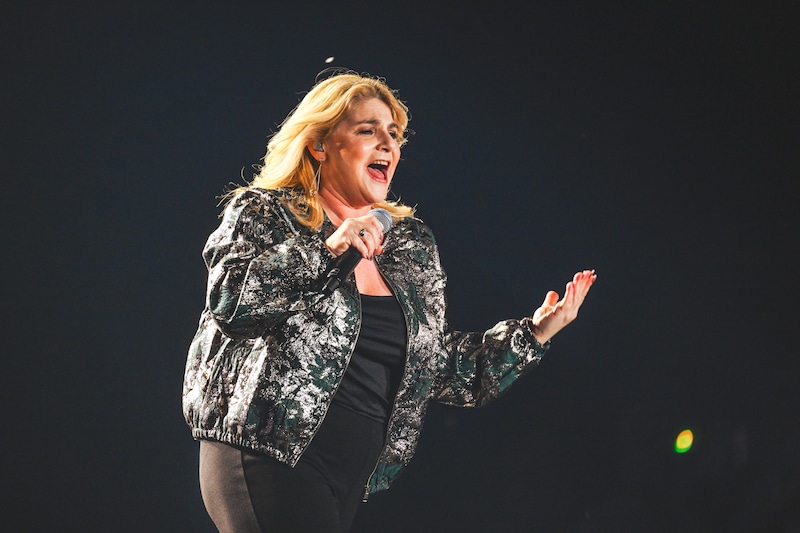 Sandra Kim bracht haar Songfestivalhit ‘J’aime la vie’.