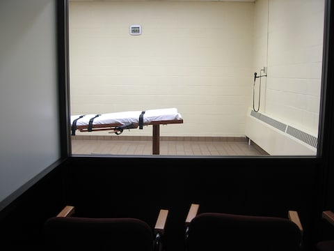 Een executiekamer in de Amerikaanse staat Ohio