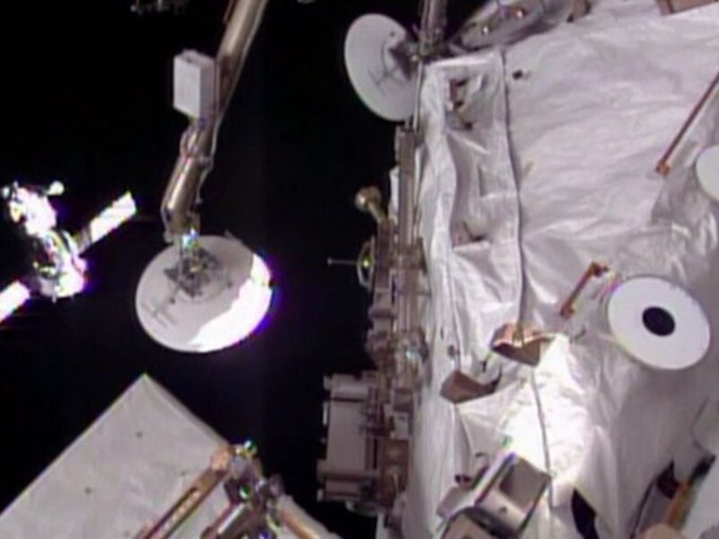 Beelden vauit de ISS