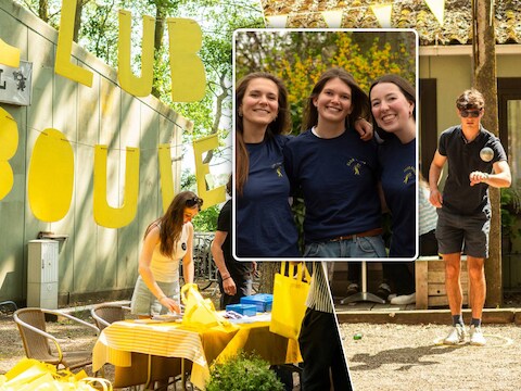 Club Boule / (inzet: Drie studenten lanceren Club Boule, een eigentijds petanquetornooi voor Think Pink)