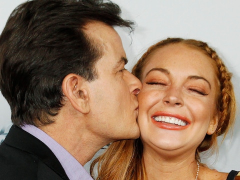 Charlie Sheen en Lindsay Lohan