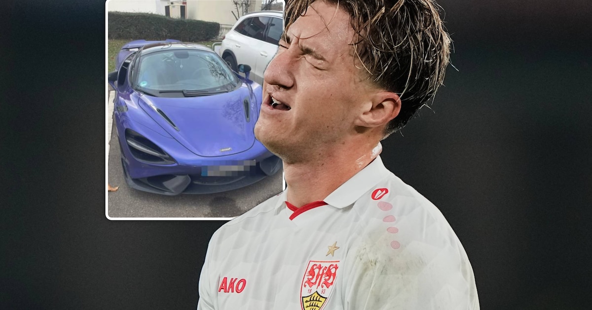 Ook de paarse McLaren van ex-Rode Duivel Ameen Al-Dakhil is niet meer ...