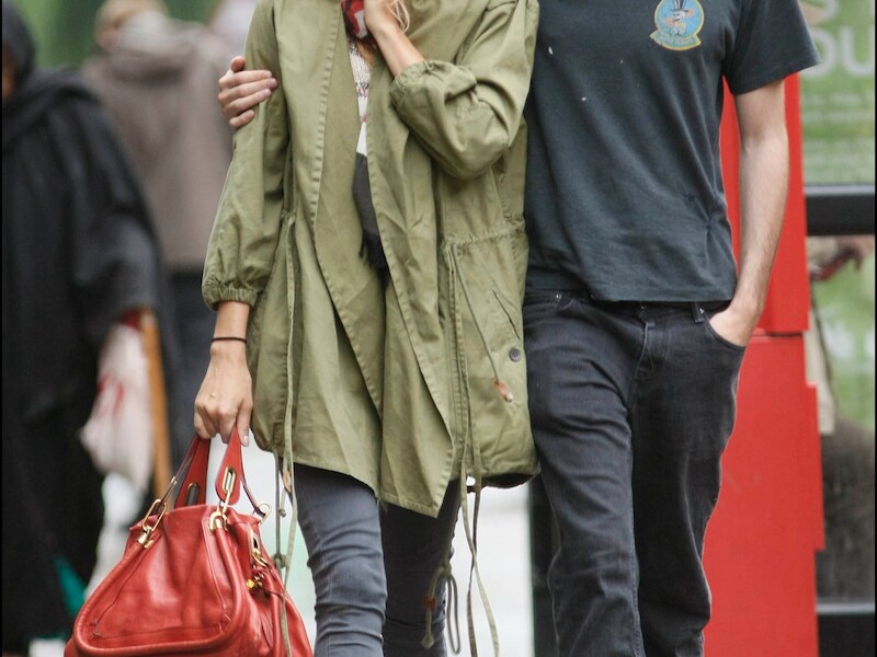 Sienna en Tom in Londen.