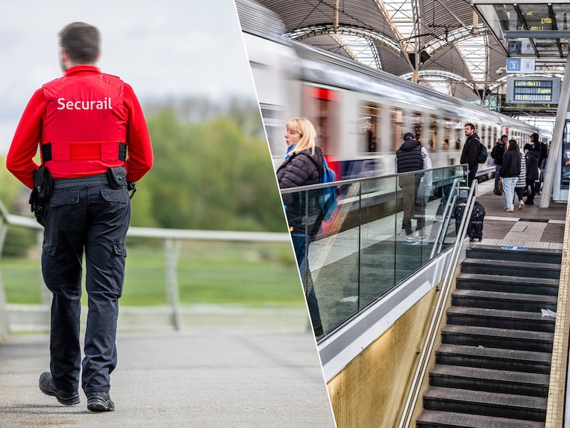 Een medewerker van Securail kreeg slaag in het station van Leuven. 