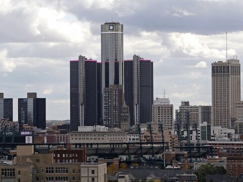 Hoofdkantoor General Motors in Detroit