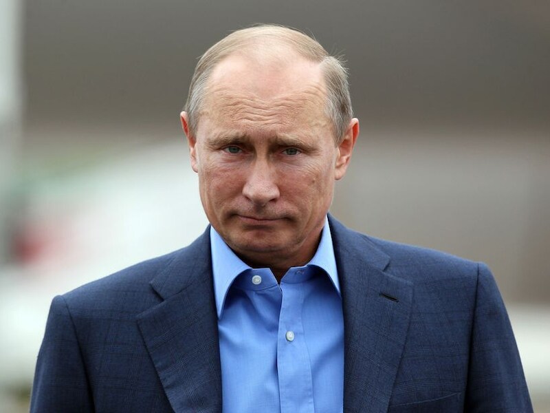 De Russische president Vladimir Poetin.