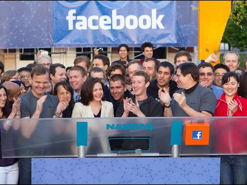 Mark Zuckerberg opende vrijdag het Facebook-aandeel.