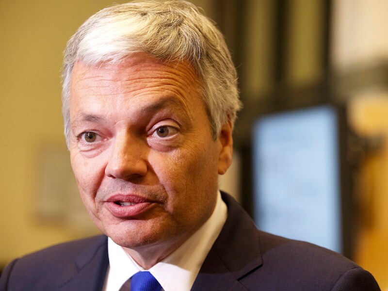 Minister van Buitenlandse Zaken Didier Reynders.