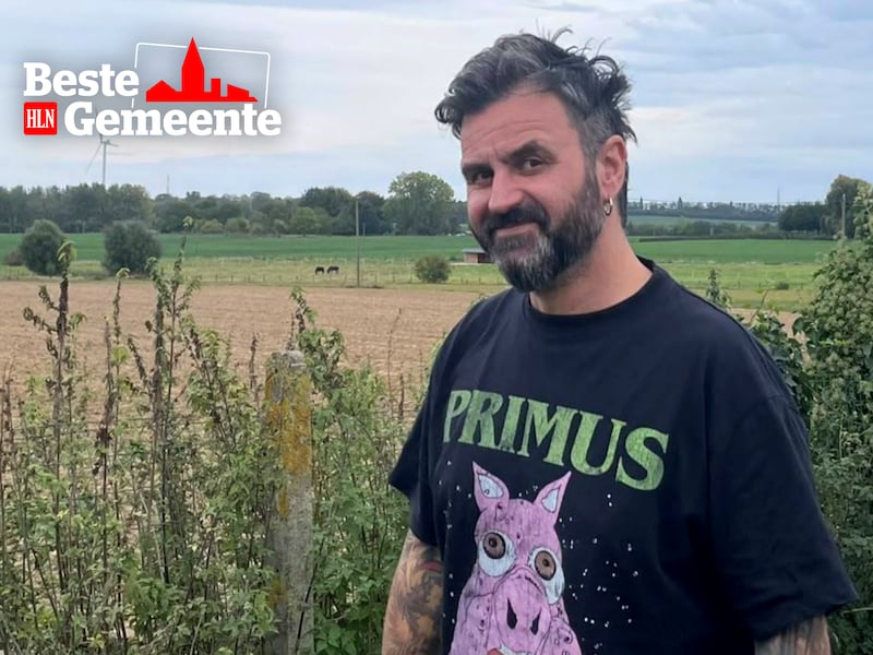 Jeroen Camerlynck woont al tien jaar in Bellingen en voelt zich helemaal thuis in Pepingen.