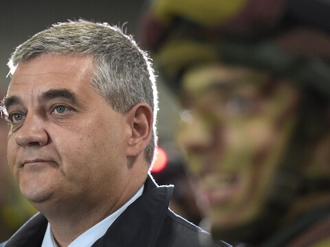 Minister van Defensie Steven Vandeput
