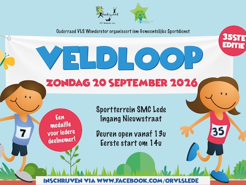 Veldloop van Wonderster viert 35ste editie: “Ook ouders en andere sportievelingen mogen loopschoenen aantrekken”
