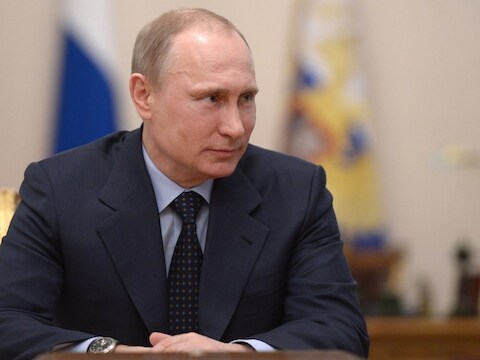 De Russische president Vladimir Poetin