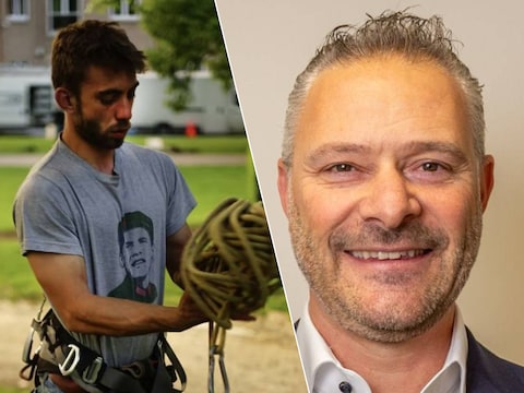 Boomdeskundige Wannes Briké / Burgemeester Davy Suffeleers