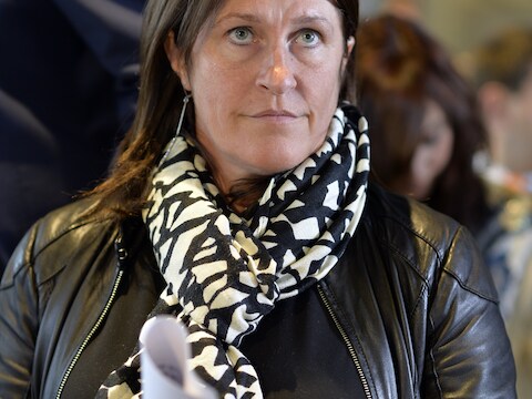 Minister van Mobiliteit Jacqueline Galant.