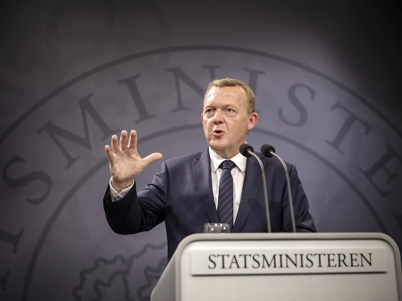 Minister-president Lars Løkke Rasmussen