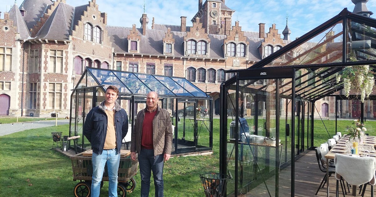 Culinaire pop-up SERRE palmt tuin van kasteel Blauwhuis in (met serres ...