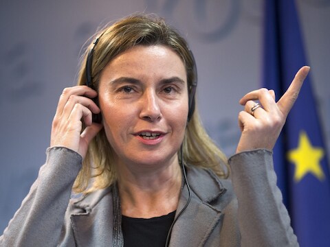 Federica Mogherini.