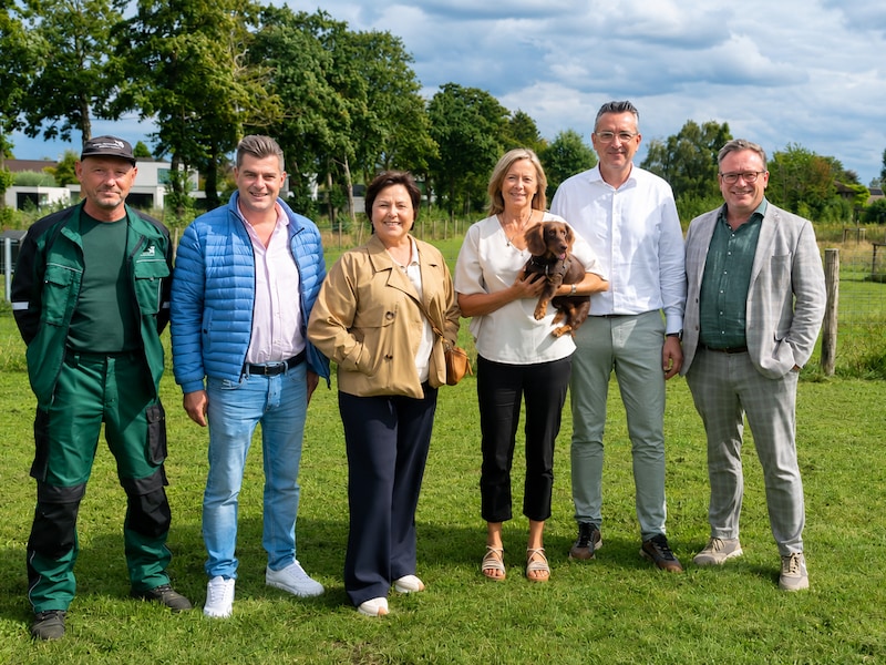 Provincie opent nieuwe hondenlosloopweide in provinciedomein Wallemote-Wolvenhof