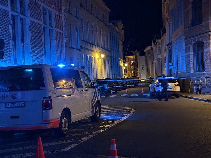 Incident Korte Riddersstraat in Brugge