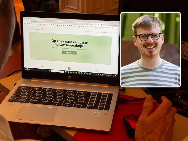 Met de nieuwe Huisartszoeker moeten Gentenaars niet langer tientallen huisartsenpraktijken afbellen.     Inzet: Dr. Steven Simoens
