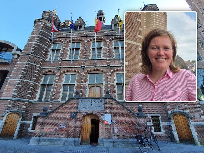 Het stadhuis van Hoogstraten, Inzet: Burgemeester Tinne Rombouts (samen!)