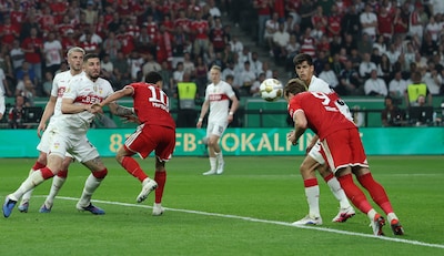 Vincent Kompany en Bayern München dan toch op toerental: Harry Kane scoort op assist van Michael Olise, Laimer mist onbegrijpelijk