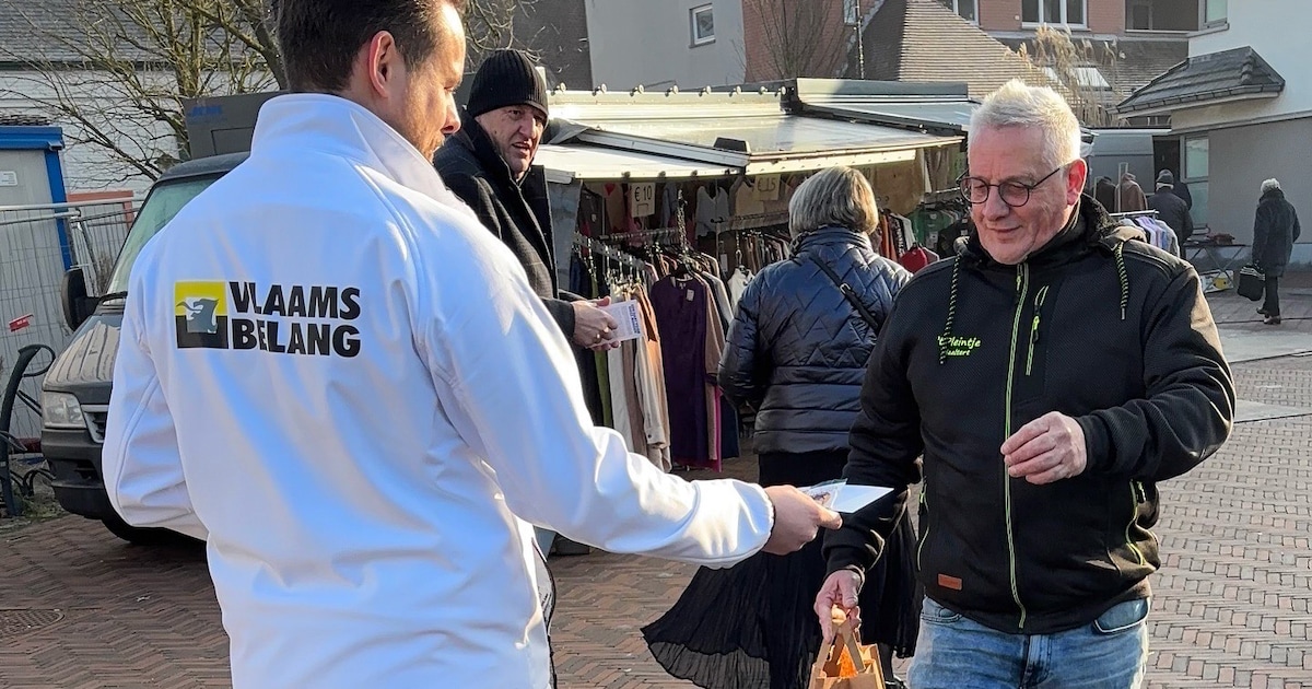 Vlaams Belang houdt valentijnsactie ‘Een hart voor onze mensen’ op ...