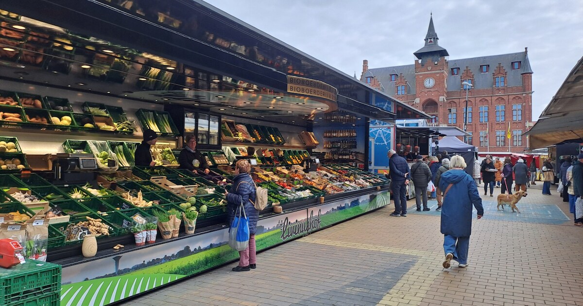 Groente- en bloemenmarkt keert tijdelijk terug naar Gemeenteplein ...
