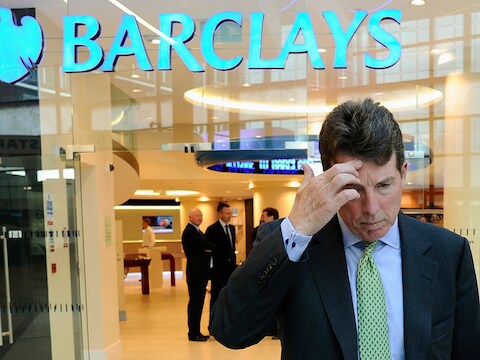 Bob Diamond, topman van Barclays.
