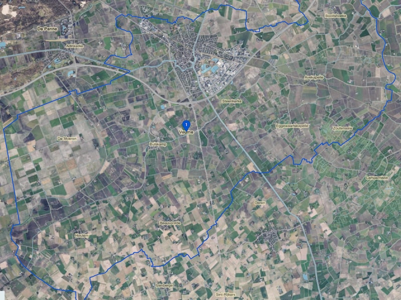 luchtfoto Veurne (GRB selectie)