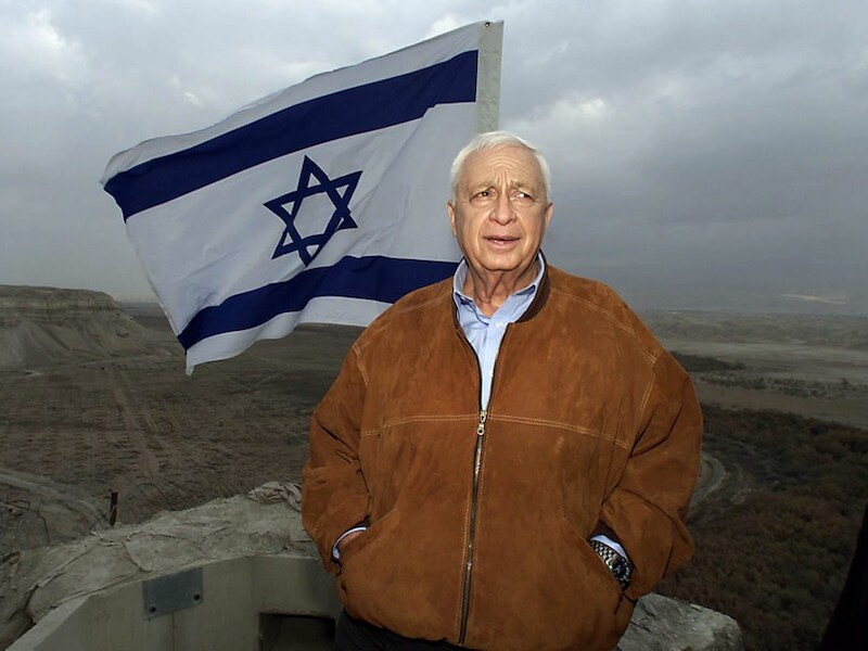 Ariel Sharon in 2001.