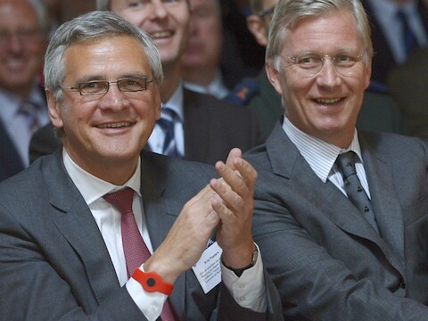 Kris Peeters en prins Filip.